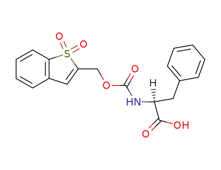 Molecular Structure of 197245-19-5 (N-BSMOC-L-PHENYLALANINE)