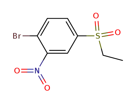 1-Bromo-4-(ethylsulphonyl)-2-nitrobenzene