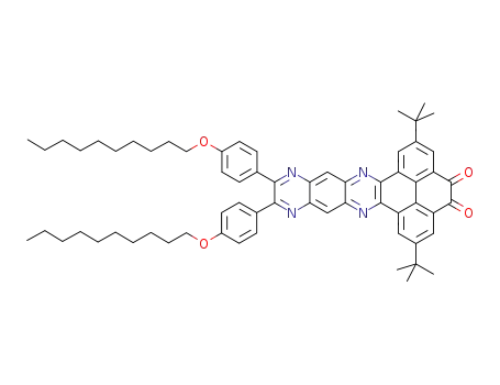 C<sub>64</sub>H<sub>74</sub>N<sub>4</sub>O<sub>4</sub>