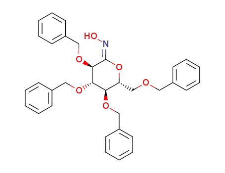 (E)-2,3,4,6-tetra-O-benzoyl-N-hydroxy-D-gluconimido-1,5-lactone