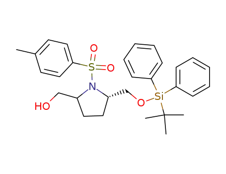 [(S)-5-(tert-Butyl-diphenyl-silanyloxymethyl)-1-(toluene-4-sulfonyl)-pyrrolidin-2-yl]-methanol