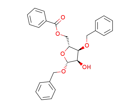 benzyl 5-O-benzoyl-3-O-benzyl-β-D-ribofuranoside