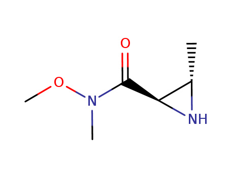 2-AZIRIDINECARBOXAMIDE,N-METHOXY-N,3-DIMETHYL-,TRANS-