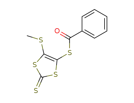 4-(benzoylthio)-5-(methylthio)-2-thioxo-1,3-dithiole