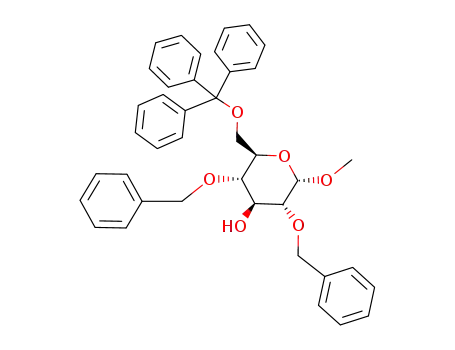 methyl 2,4-di-O-benzyl-6-O-triphenylmethyl-α-D-glucopyranoside