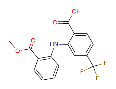 4-(trifluoromethyl)-2-{[2-(methoxycarbonyl)phenyl]amino}benzoic acid