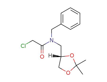 N-Benzyl-2-chloro-N-((S)-2,2-dimethyl-[1,3]dioxolan-4-ylmethyl)-acetamide