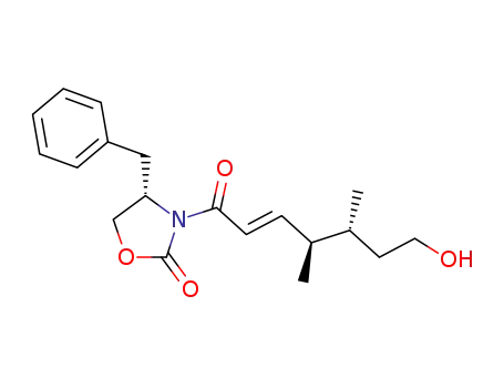 2-Oxazolidinone,
3-[(2E,4R,5R)-7-hydroxy-4,5-dimethyl-1-oxo-2-heptenyl]-4-(phenylmeth
yl)-, (4S)-
