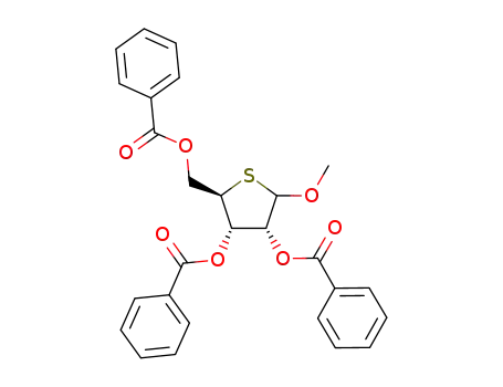 methyl 2,3,5-tri-O-benzoyl-α,β-4-thio-D-ribofuranoside