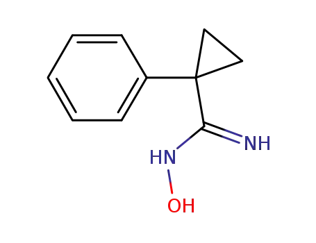 N-hydroxy-1-phenyl-cyclopropanecarboxamidine