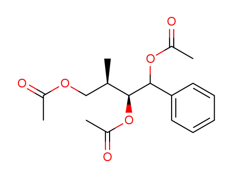 Acetic acid (2S,3R)-2,4-diacetoxy-3-methyl-1-phenyl-butyl ester