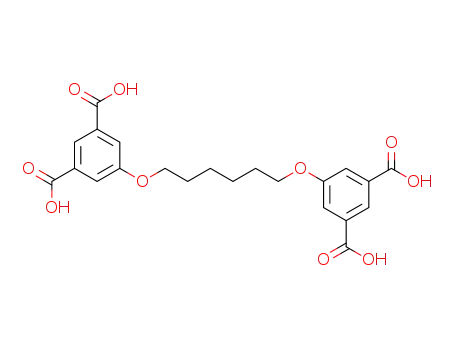 Molecular Structure of 22937-73-1 (1,3-Benzenedicarboxylic acid, 5,5'-[1,6-hexanediylbis(oxy)]bis-)