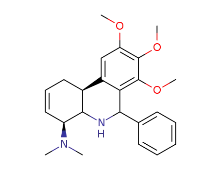 1,4,4a,5,6,10b-hexahydro-7,8,9-trimethoxy-N,N-dimethyl-6-phenyl-4-phenanthridinamine