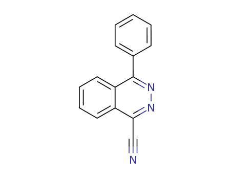 1-Phthalazinecarbonitrile, 4-phenyl-