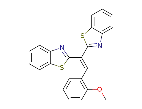 1,1-bis(2-benzothiazolyl)-2-(ortho-methoxyphenyl)ethene