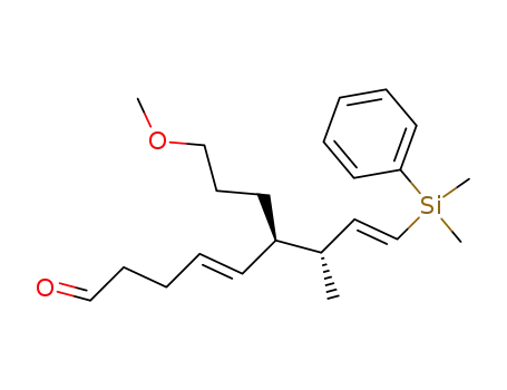(4E,8E)-(6R,7R)-9-(Dimethyl-phenyl-silanyl)-6-(3-methoxy-propyl)-7-methyl-nona-4,8-dienal
