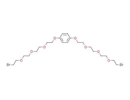 1,4-bis<2-<2-<2-(2-hydroxyethoxy)ethoxy>ethoxy>ethoxy>benzene dibromide