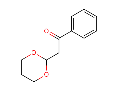2-(1',3'-dioxan-2'-yl)-1-phenylethanone