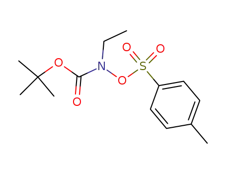 O-(p-toluenesulfonyl)-N-tert-butoxycarbonyl-N-ethylhydroxylamine