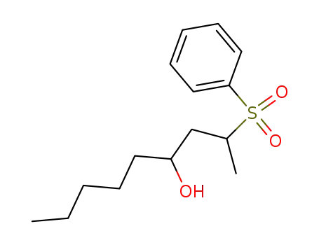 2-(phenylsulfonyl)-4-nonanol