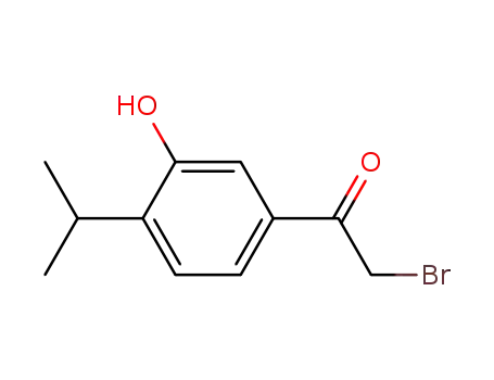 2-Bromo-1-(3-hydroxy-4-isopropyl-phenyl)-ethanone