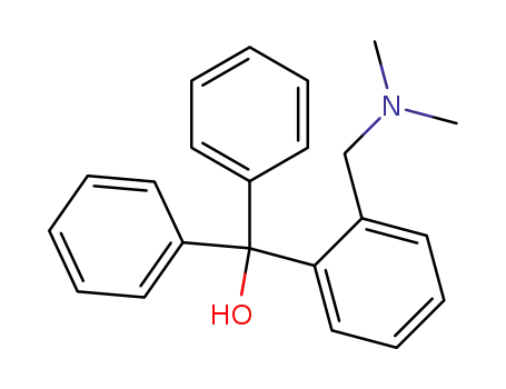 Molecular Structure of 6969-98-8 ([2-(dimethylaminomethyl)phenyl]-diphenyl-methanol)