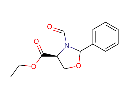 (S)-3-Formyl-2-phenyl-oxazolidine-4-carboxylic acid ethyl ester