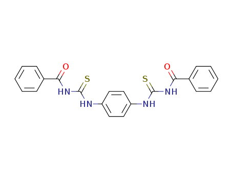 p-Phenylene-bis-1,1-(3-benzoyl-2-thiourea) cas  70110-39-3