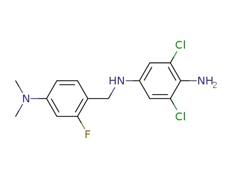 2,6-Dichloro-N'-(4-dimethylamino-2-fluoro-benzyl)-benzene-1,4-diamine