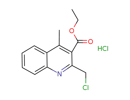 에틸 2-(클로로메틸)-4-메틸퀴놀린-3-카르복실산염 염산염