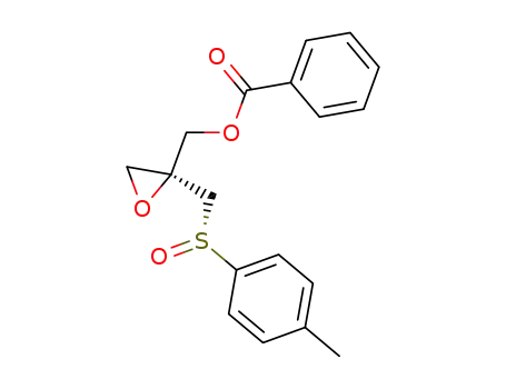 (2S,R<sub>S</sub>)-2-benzyloxymethyl-2-<<4-(methylphenyl)sulfinyl>methyl>oxirane