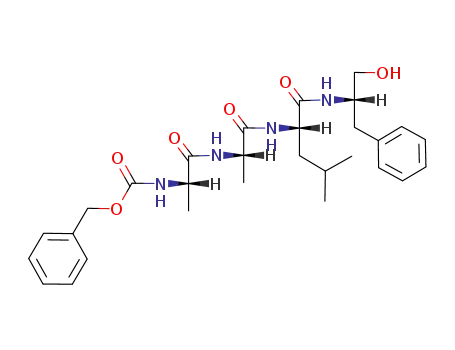 L-Leucinamide,
N-[(phenylmethoxy)carbonyl]-L-alanyl-L-alanyl-N-[(1S)-1-(hydroxymethyl)-
2-phenylethyl]-
