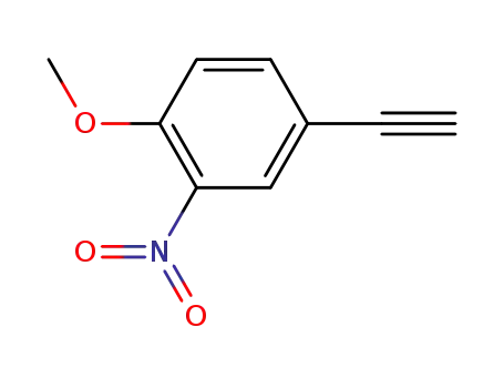 Benzene, 4-ethynyl-1-methoxy-2-nitro-