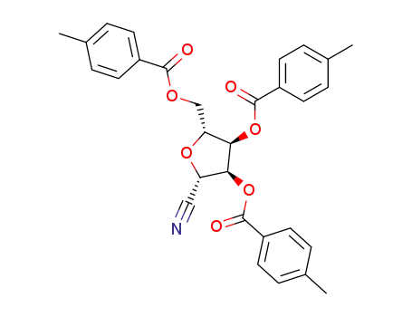 2,5-anhydro-3,4,6-tri-O-p-toluoyl-D-allononitrile