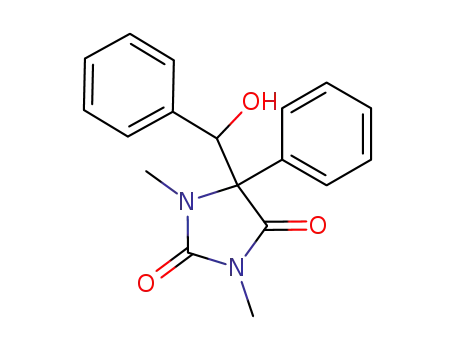 N-1,N-3-dimethyl-5-phenyl-5-phenylhydroxymethylhydantoin