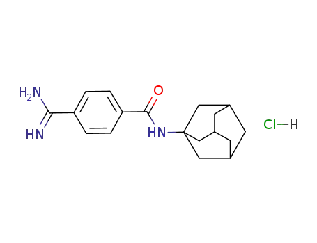 p-(Adamant-1-ylcarbamoyl)benzamidiniumclorid