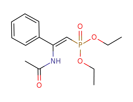 (Z)-diethyl (2-acetamido-2-phenylvinyl)phosphonate