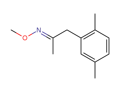 2-Propanone, 1-(2,5-dimethylphenyl)-, O-methyloxime, (E)-
