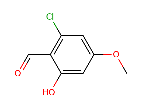 Benzaldehyde, 2-chloro-6-hydroxy-4-methoxy-