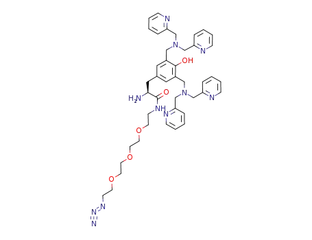 Molecular Structure of 1004751-65-8 (C<sub>43</sub>H<sub>53</sub>N<sub>11</sub>O<sub>5</sub>)