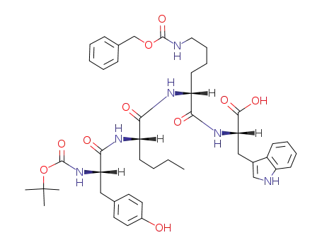 Boc-Tyr-Nle-D-Lys(Z)-Trp-OH