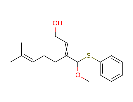 2,6-Octadien-1-ol, 3-[methoxy(phenylthio)methyl]-7-methyl-, (Z)-