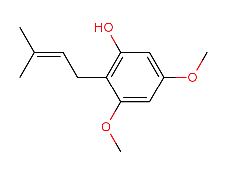 Phenol, 3,5-dimethoxy-2-(3-methyl-2-butenyl)-