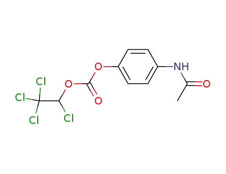 4-acetamidophenyl 1,2,2,2-tetrachloroethyl carbonate