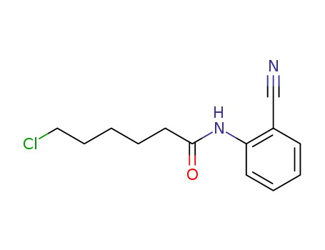 6-Chloro-hexanoic acid (2-cyano-phenyl)-amide