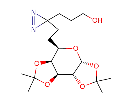 8-Azi-6,7,8,9,10-pentadesoxy-1,2:3,4-di-O-isopropyliden-α-D-galacto-undecopyranose-(1,5)