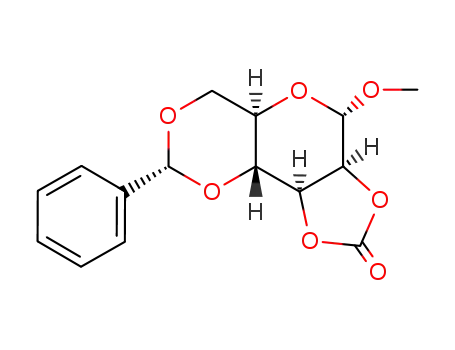 Methyl-4,5-O-benzyliden-2,3-carbonato-α-D-mannopyranosid