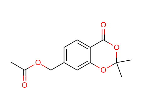 2,2,-dimethyl-4-oxo-4H-benzo[1,3]dioxin-7-ylmethyl acetate