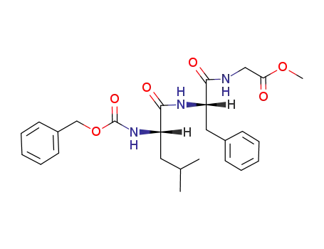 Glycine, N-[N-[N-[(phenylmethoxy)carbonyl]-L-leucyl]-L-phenylalanyl]-,
methyl ester