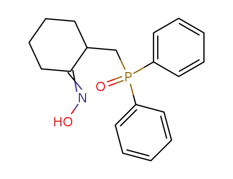2-<(diphenylphosphinyl)methyl>cyclohexanone oxime